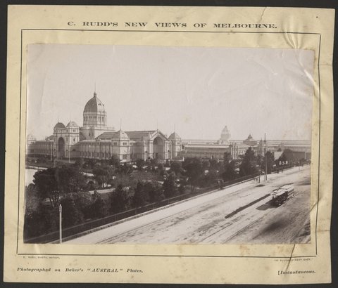Royal Exhibition Building, Carlton, 1880–90