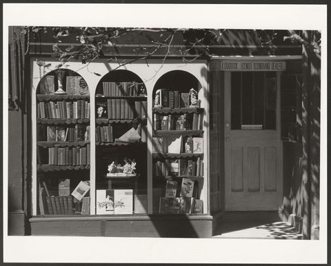 K. Craddock's second hand bookshop, 569 Bourke Street, Melbourne, 1967–76