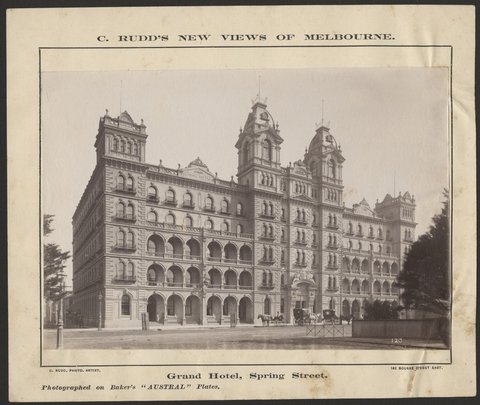 Grand Hotel, Spring Street, 1888–90