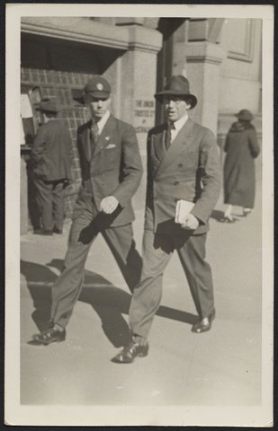 The Clan McRae snapped in Collins St, 1930–35
