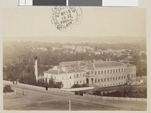 Education Office, Melbourne, 1872