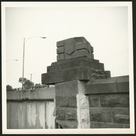 Maribyrnong River bridge at Keilor, 1914