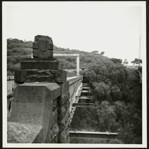 Maribyrnong River bridge at Keilor, 1914