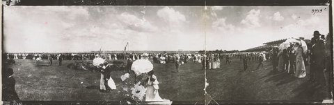 Flemington lawn, 1903?