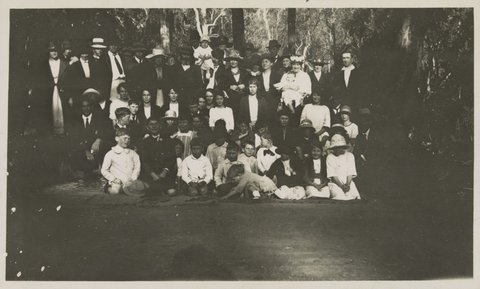 Family picnic [?] Blackburn taken 1920