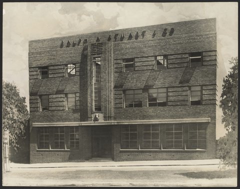 Ralph A. Stuart & Co. warehouse King Street, West Melbourne, 1939