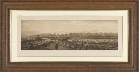Melbourne from the south side of the Yarra, 1910?
