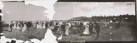 Flemington lawn, 1903?