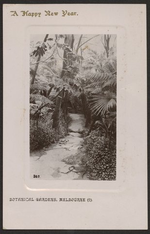 Botanical Gardens, Melbourne, 1910?