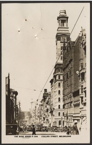 Collins Street, Melbourne, 1927–29