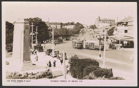 Fitzroy Street, St. Kilda, Vic, 1930–40
