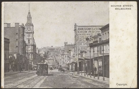 Bourke Street, Melbourne, 1920–30