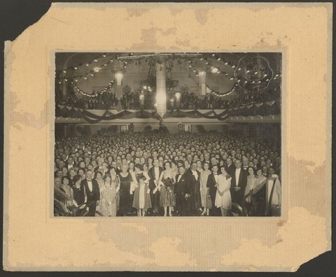 Mayoral ball, Brunswick Town Hall, 1925?