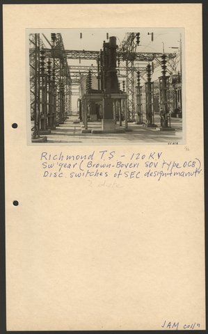 Richmond Transmission Station, 1939–40