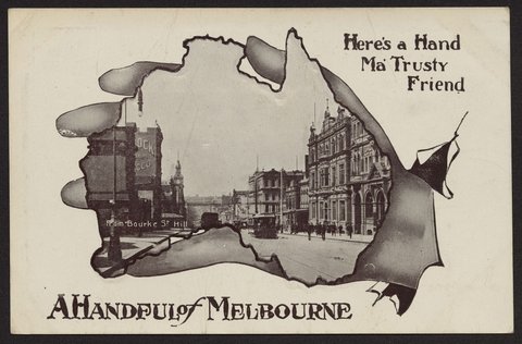 From Bourke St. hill, 1909?
