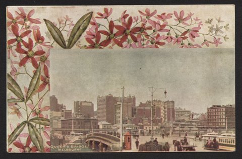 Queen's bridge. Melbourne, 1906?