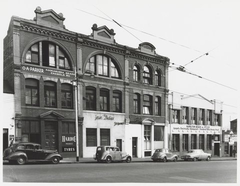 La Trobe Street - south side, looking west from no. 47, 1950