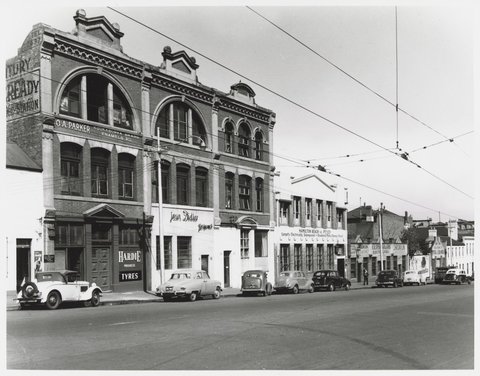 La Trobe Street - south side, looking west from no. 47, 1950