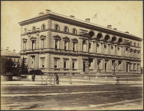 Treasury, Melbourne, 1888?
