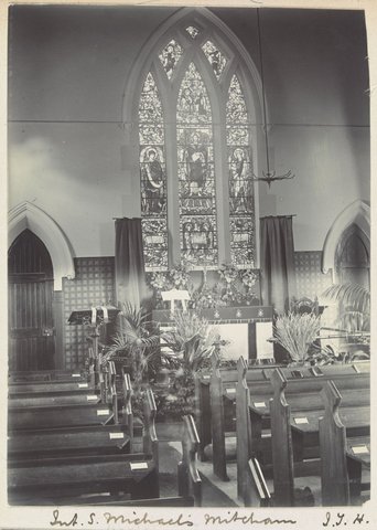 Interior of St. Michaels, Mitcham, c. 1901