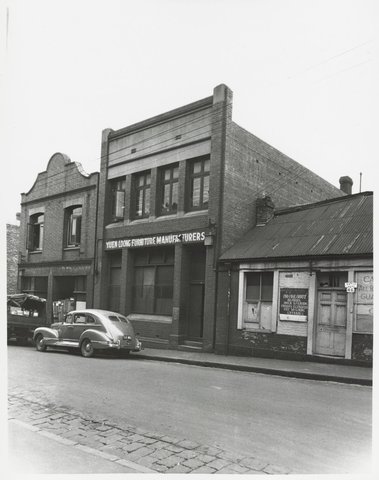 Little Lonsdale Street - north side, looking west from no. 46, 1950