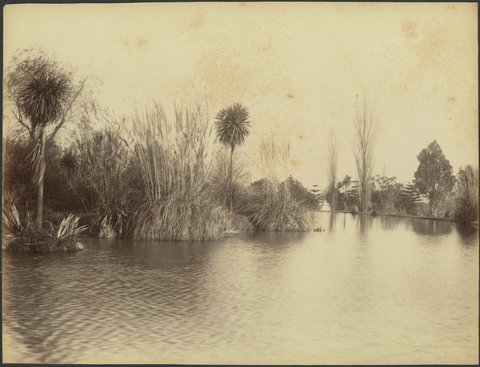 Botanical Gardens, Melbourne, 1888?