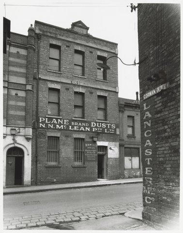 Little Lonsdale Street - north side, 28 McLean, N.N. Pty Ltd, 1950