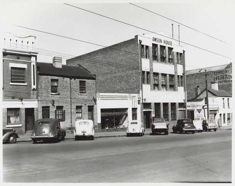 La Trobe Street - south side, in vicinity of nos. 23-41, 1950