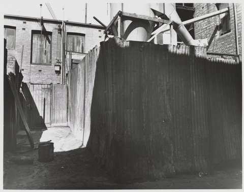 George Lane - east side, from near corner with Little Lonsdale Street, 1950
