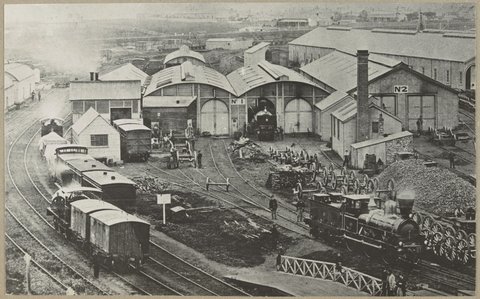 The Williamstown Shops. 1870