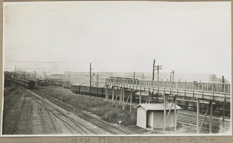 North Melbourne Loco. Depot, c. 1915