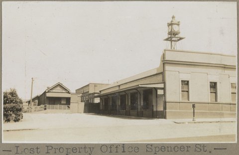 Lost Property Office Spencer St, c. 1920