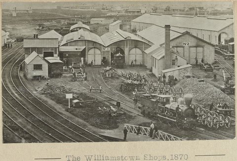 The Williamstown Shops. 1870