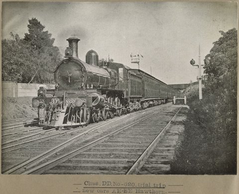 Class.DD.No-620.trial trip new cars AE.BE Hawthorn, 1905–28