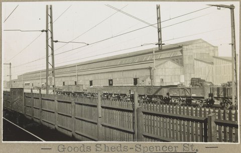 Goods Sheds-Spencer St, 1905–28