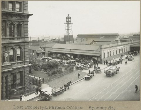 Lost Property & Parcels Offices. Spencer St, 1905–28