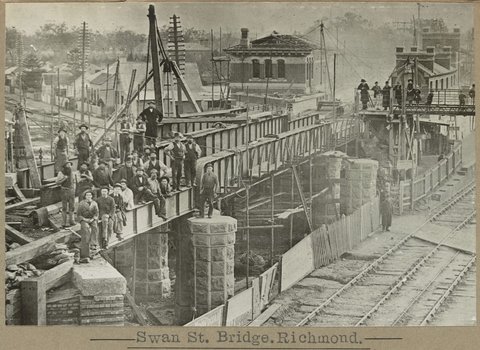 Swan St. Bridge.Richmond, 1905–28