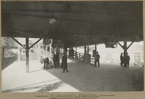 Spencer St.Station. [Showing Platform 2.], 1905–28