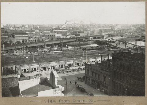 View from Queen St, 1905–28