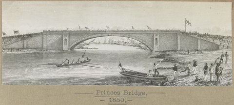 Princes Bridge.1850