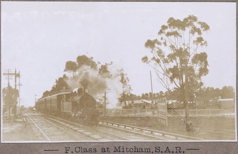 F. Class at Mitcham. S.A.R. [i.e. South Australian Railways], 1905–28