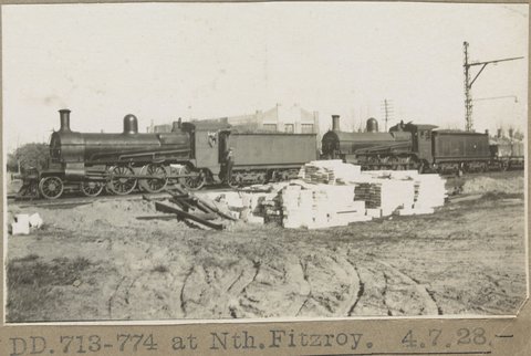 DD.713-774 at Nth.Fitzroy, 1928
