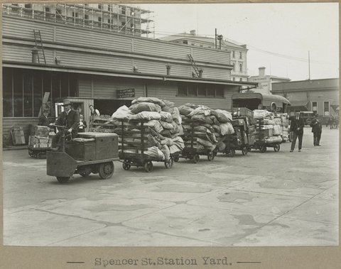 Spencer St.Station Yard, 1905–28