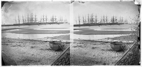 Sandridge Pier, 1860?