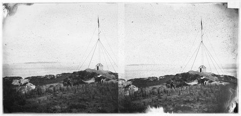 View of Port Phillip Heads, 1860?