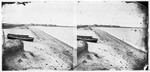St Kilda Beach, 1860?