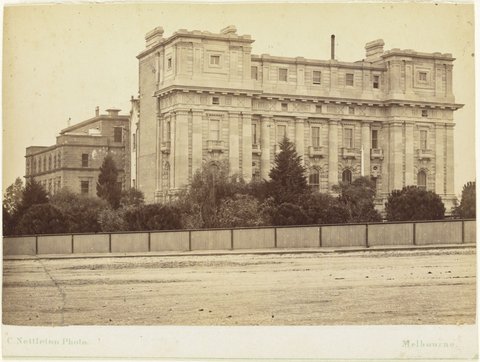 Parliament House, Melbourne, 1873?