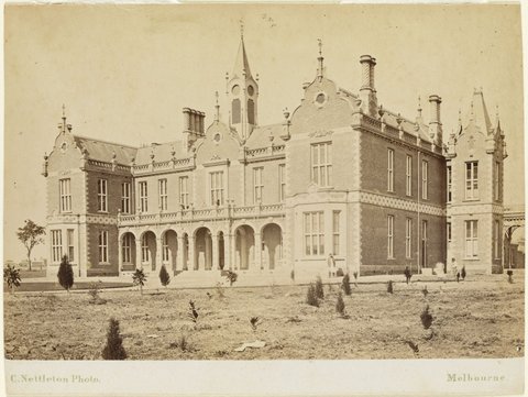 Alfred Hospital, Melbourne, 1873?