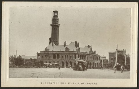THE CENTRAL FIRE STATION, MELBOURNE, 1907?
