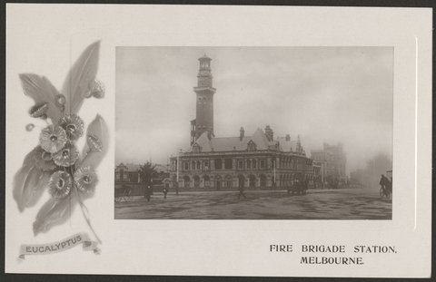 FIRE BRIGADE STATION, MELBOURNE, c. 1930